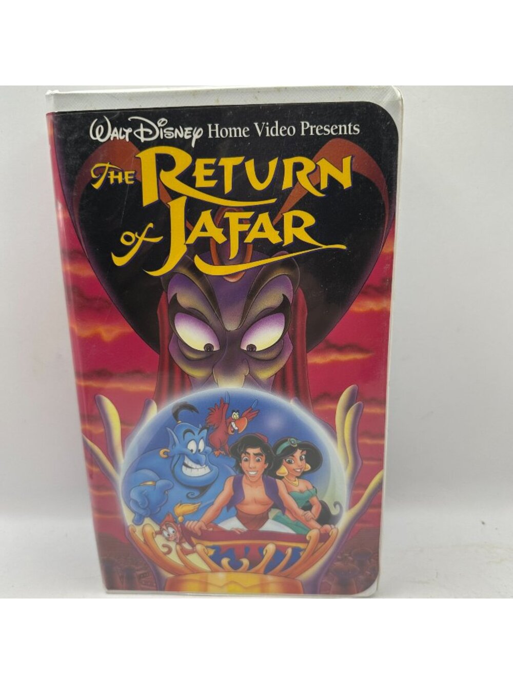 The Return Of Jafar VHS 1994 Walt Disney Black Clamshell Case Pre-Owned Aladdin
